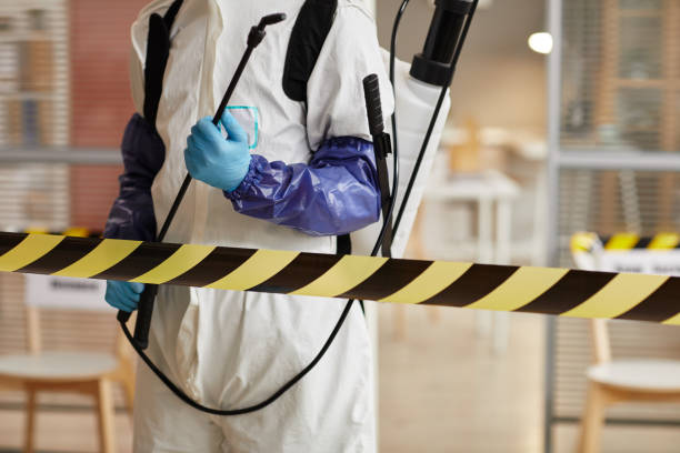 Professional Trauma Scene Cleanup technician working in Coalville, UT